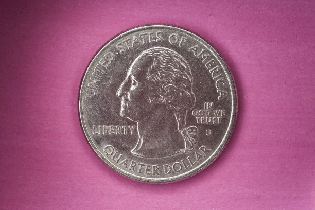 美国硬币闪亮图片下载