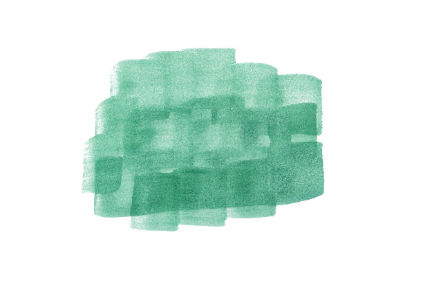 油漆刷设置隔离在白色背景的标志和横幅。笔画，设计，创意，和插图。图片下载