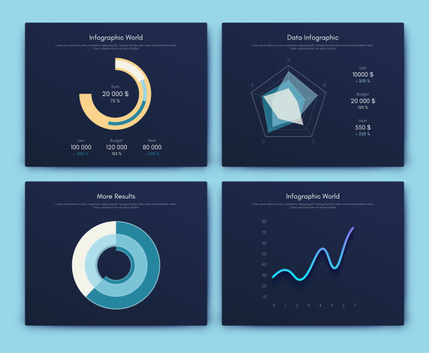 矢量图形信息图表与六个选项。模板用于创建移动应用程序，工作流布局，图表，横幅，网页设计，业务报告6步图片下载