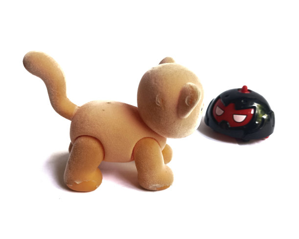 猫对愤怒的机器人图片下载