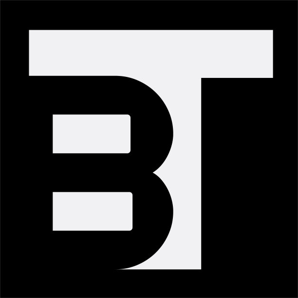 BT或TB字母。独特的有吸引力的创意现代初始BT TB BT初始字母图标图片下载