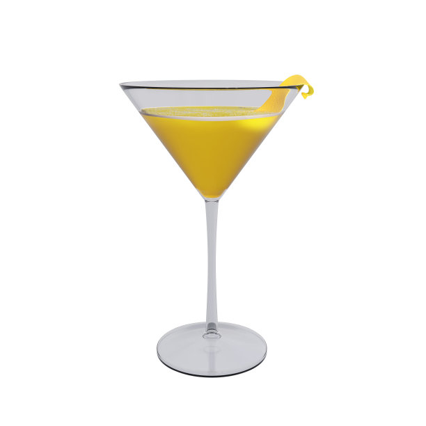 床单之间混合饮料隔离在白色背景。三维渲染图片下载