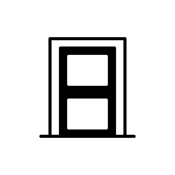 门图标矢量设计模板图片下载