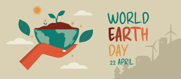 生态环境概念世界地球日图片下载