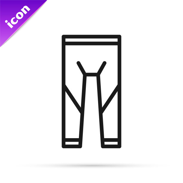 黑线潜水服的水肺潜水图标孤立在白色背景。潜水水下设备。向量图片下载