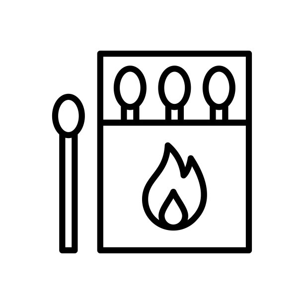 匹配图标矢量设计模板在白色背景图片下载