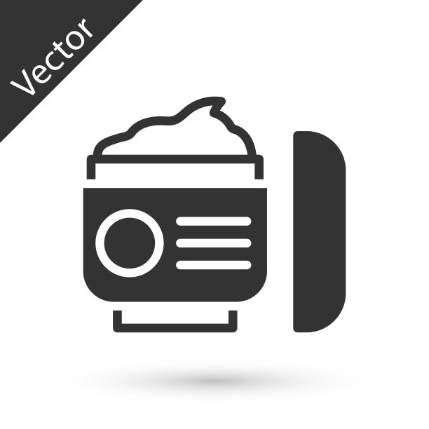 灰色霜或乳液化妆品管图标孤立在白色背景。女性身体护理产品。向量图片下载