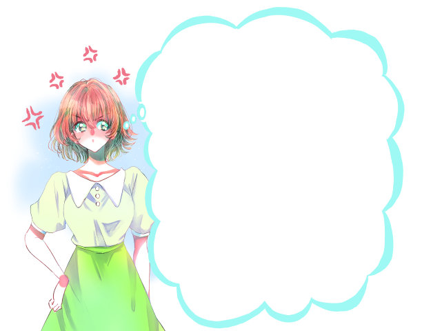 一个愤怒的女人的插图图片下载