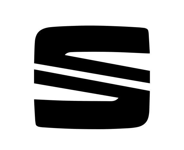 座位标志品牌符号黑色设计西班牙车图片下载