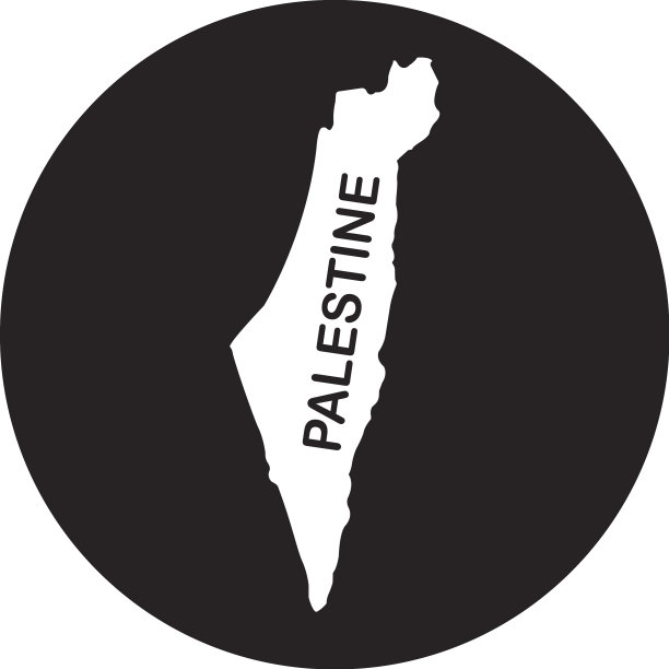 巴勒斯坦地图图标图片下载