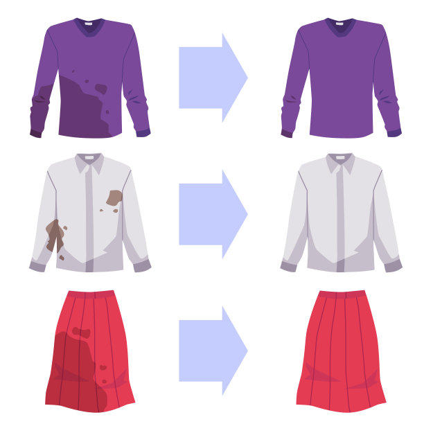 毛衣、衬衫和裙子前后洗平款式图片下载