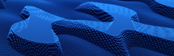 抽象的数字背景。大数据流。科学、技术、商业、空间的概念。三维渲染图片下载