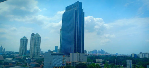 雅加达美丽而令人惊叹的景色图片下载