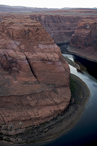 马蹄弯的局部视图图片下载