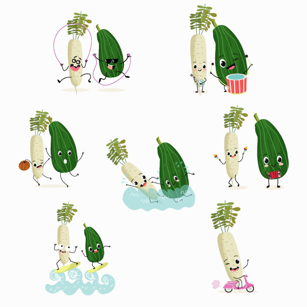 趣味矢量图合集图片下载