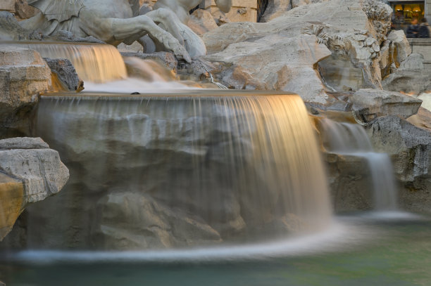 罗马的特雷维喷泉图片下载