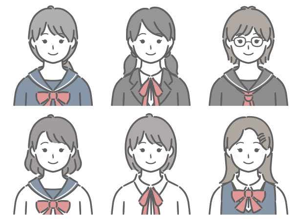 女学生上身设置图片下载