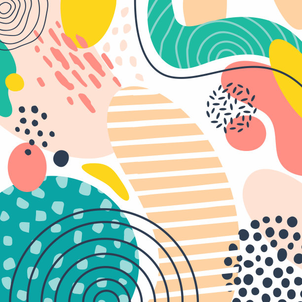 彩色抽象背景设计。图片下载