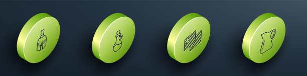 希腊头盔，橄榄油瓶，希腊国旗和图标。向量图片下载