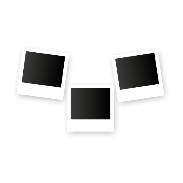 现实的相框设置。相册模板集。剪贴簿的模式。矢量插图。图片下载