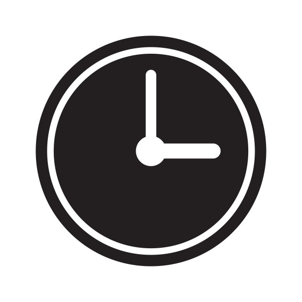时钟图标，时间图标。矢量插图。图片下载