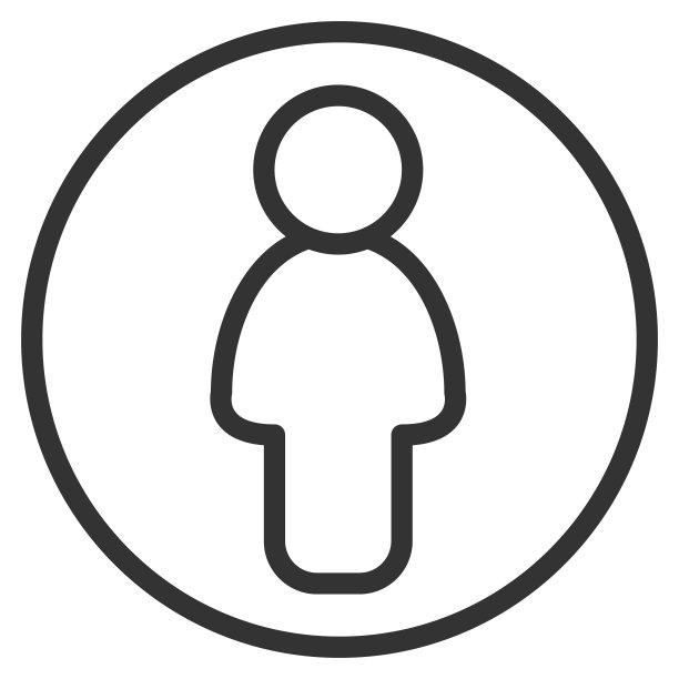 商业人士侧面图标矢量符号图形插图图片下载