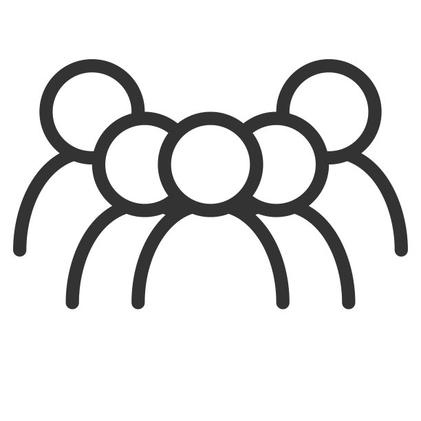 团队人图标矢量符号图形说明，业务人符号图片下载