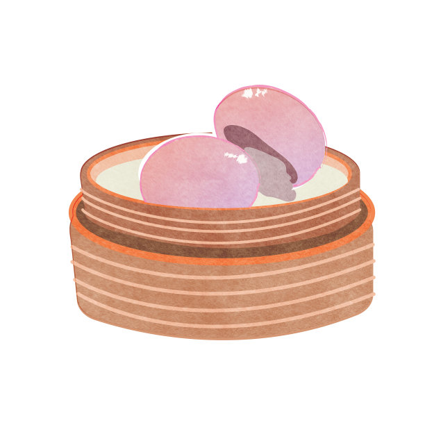 香港点心芋头包子图片下载