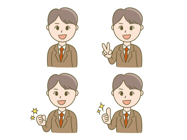 商人4 pose (peace_like_guts pose)图片下载