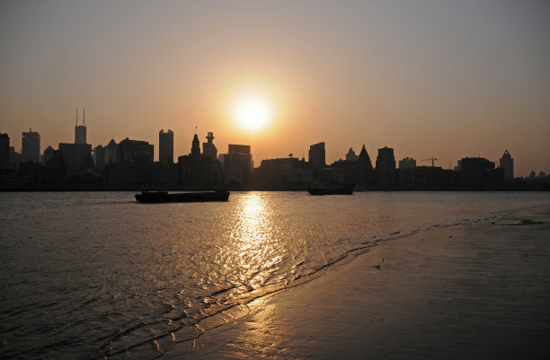 上海日落II图片下载