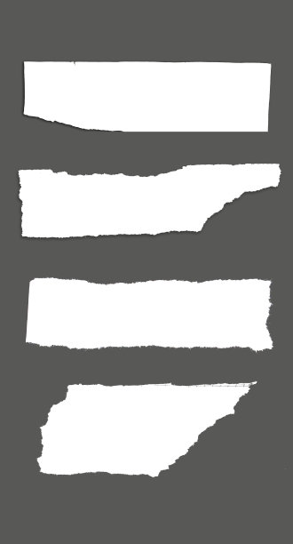 撕破的白纸图片下载