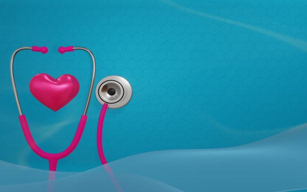 带有听诊器的医疗设备图片下载