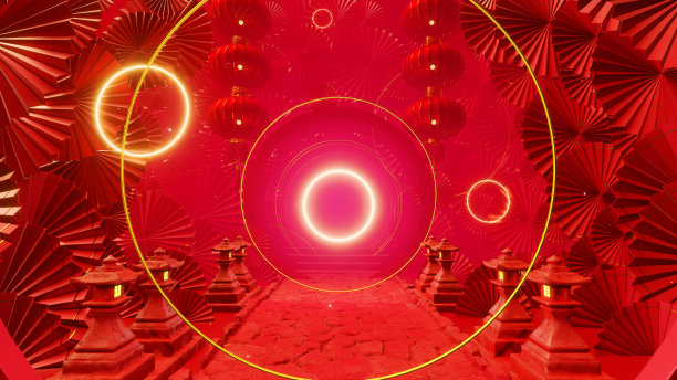 中国节日纸扇图片下载