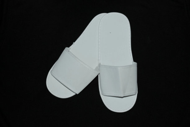 朴素的酒店拖鞋模型标志图片下载