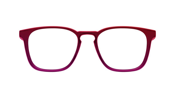 眼镜孤立在白色背景上图片下载