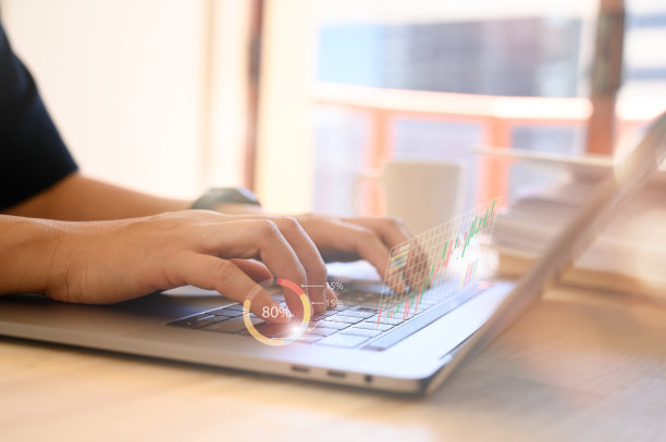 手打字键盘检查股票交易投资图片下载