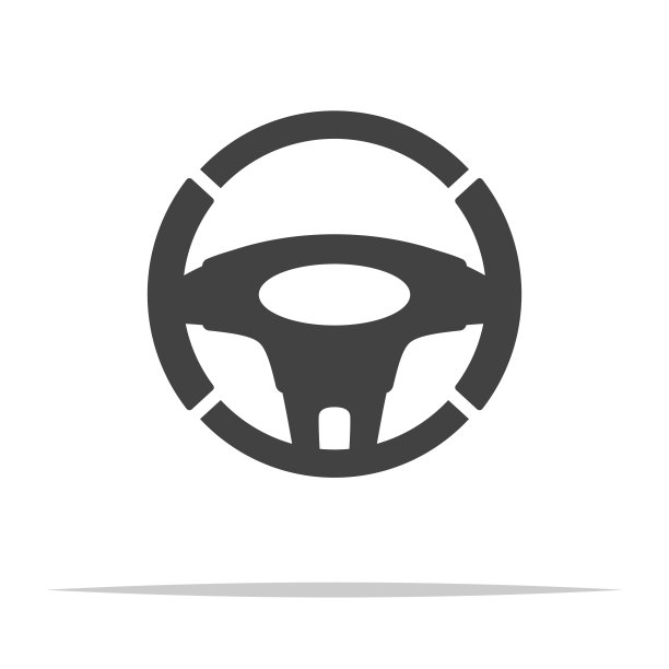 方向盘图标透明矢量隔离图片下载