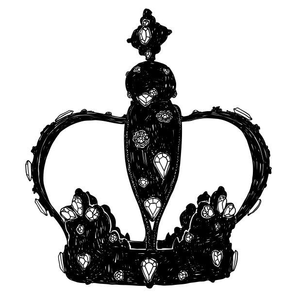 国王或王后王冠。佩戴王冠宝石的君主加冕仪式代表着英国立宪负责任的政府和君主的主权或权威。金制的国家皇冠。图片下载
