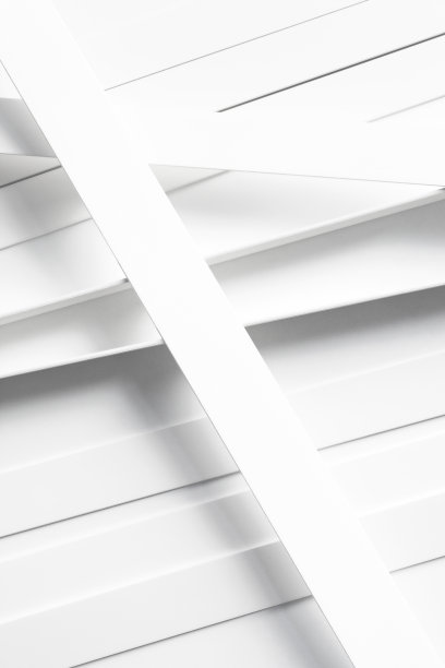 抽象的白色背景，线条构图图片下载