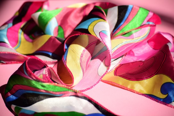 60年代丝绸围巾图片下载