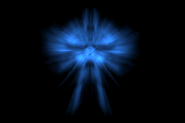 蓝光模糊图像，背景抽象图片下载