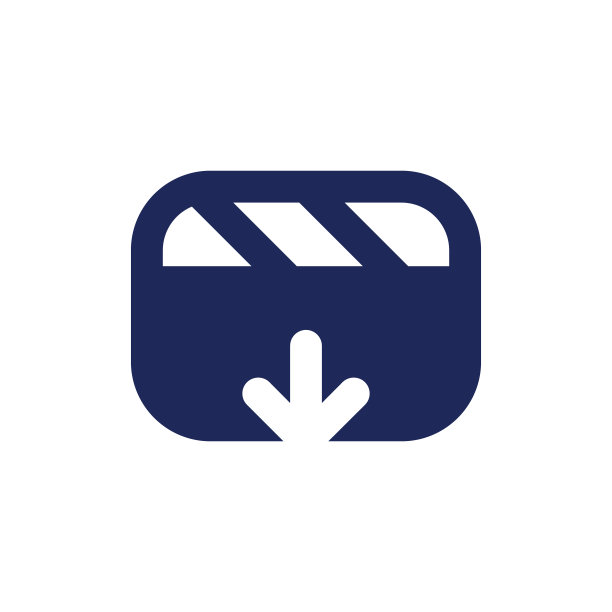 导入视频文件黑色像素完美立体ui图标图片下载