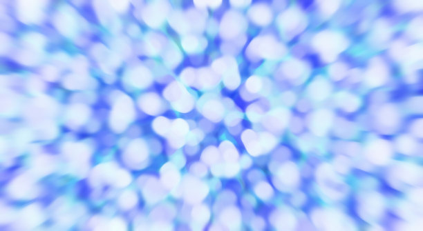 抽象背景与散景灯，插图图片下载