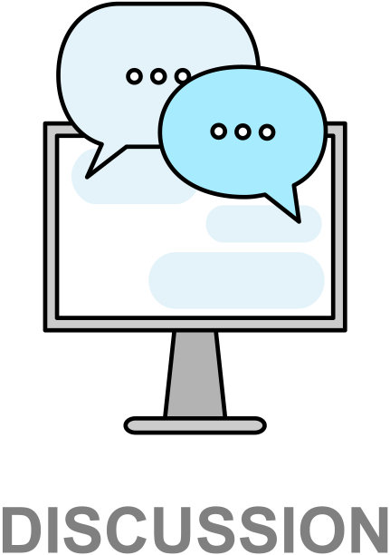 在线聊天消息通知与电脑矢量图文短信通讯，虚拟交谈图片下载