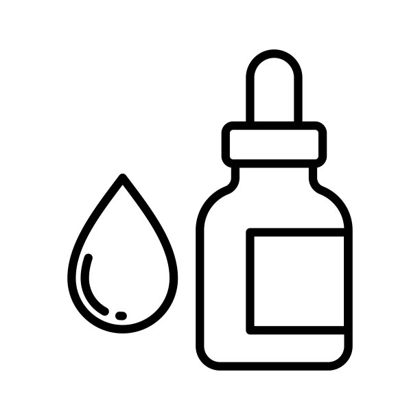 滴管图标矢量设计模板简单而现代图片下载