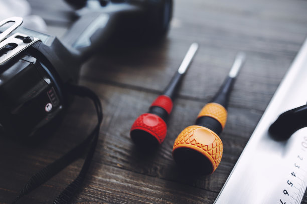 螺丝刀和工具图像的背景材料图片下载