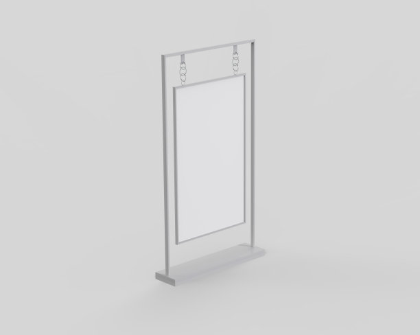 逼真的街头广告牌图片下载