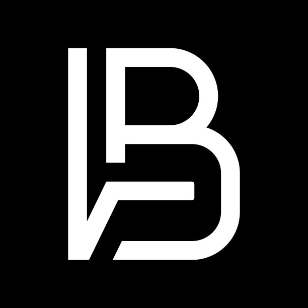 最小的WB标志。图标的BW信在豪华的背景。基于WB字母缩写的标志思想。专业品种字母符号和BW标志为背景。图片下载