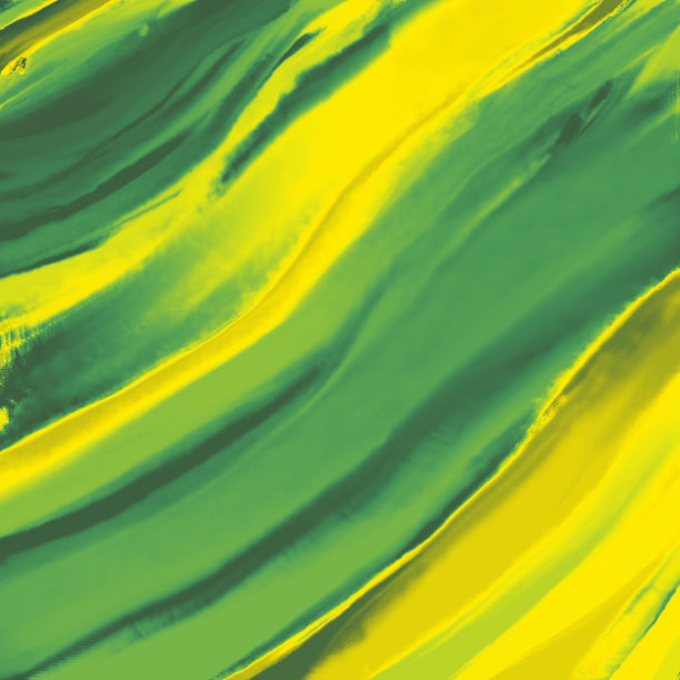 黄绿色笔触，艺术明亮的背景与厚油画，水粉，水彩。图片下载