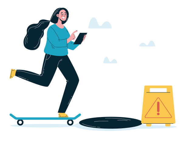 科技小工具成瘾概念。矢量图形设计说明图片下载